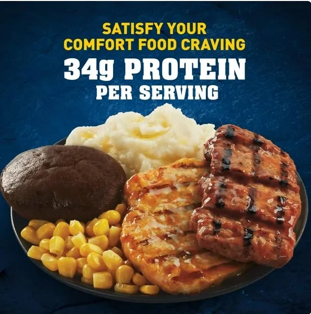 Hungry Man Smokin' Backyard BBQ Frozen Dinner, 15.25 oz - Pack of 8