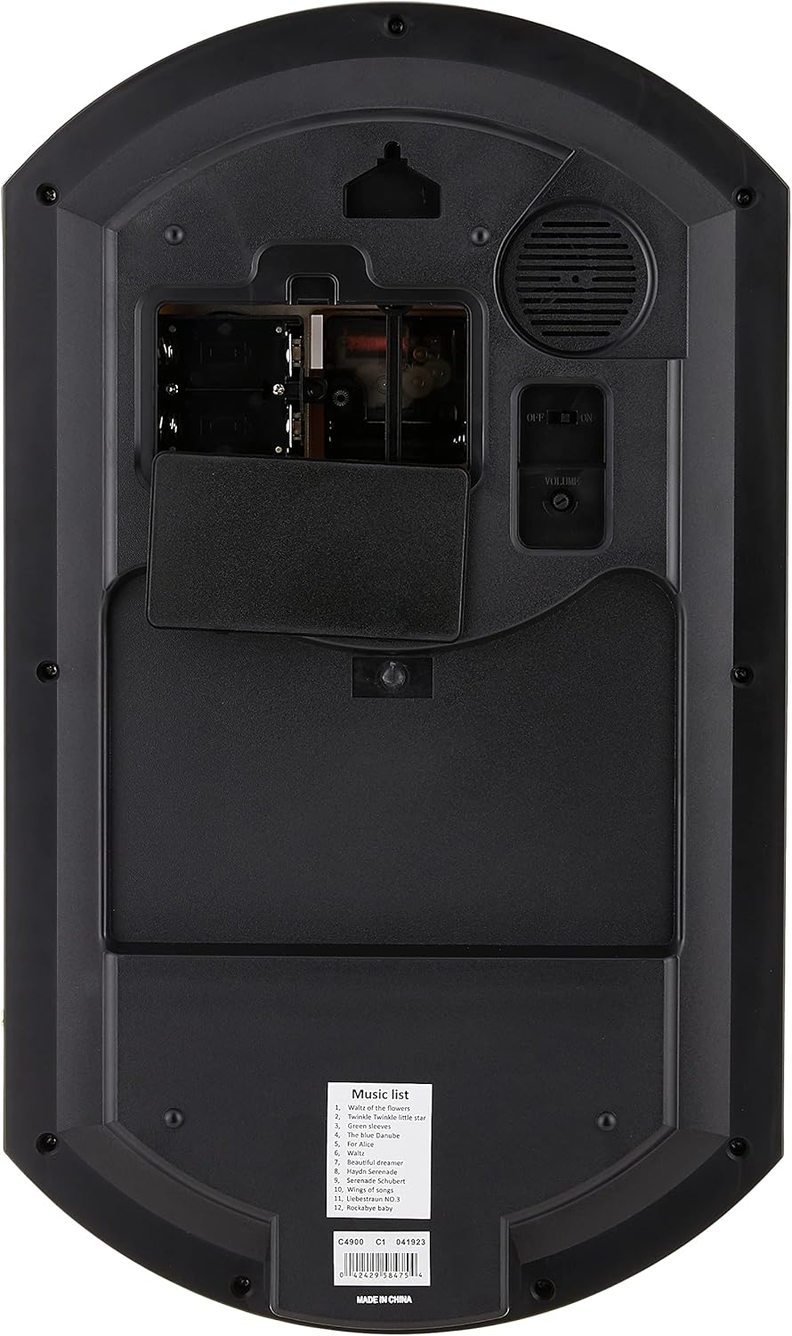 Bulova Golden Music Strike & Chime Wall Clock, Gold