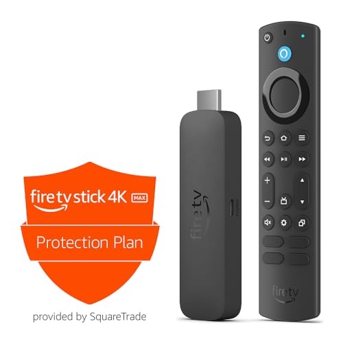 Amazon Fire TV Stick 4K Max streaming device (newest model) supports Wi-Fi 6E, free & live TV without cable or satellite