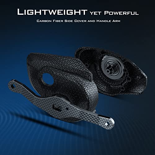 KastKing Kestrel Elite Baitcasting Fishing Reel, Magnesium Frame Finesse Baitcaster Lightest at only 4.4 Ounces, Easily Cast Lures Down to 1/32 oz, 11+1 Double Shielded BB, 8.4:1 High Speed Gear Ratio