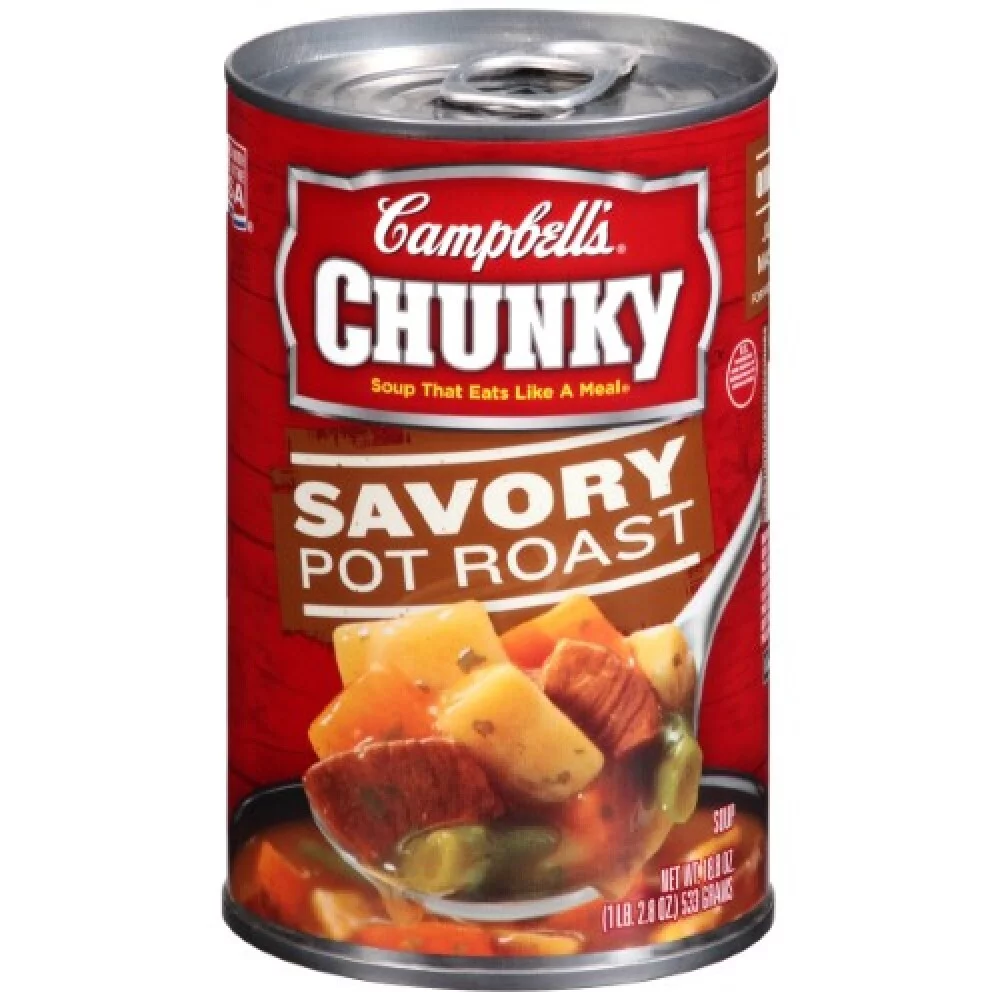 Campbell's Chunky Savory Pot Roast Soup (Pack of 32)