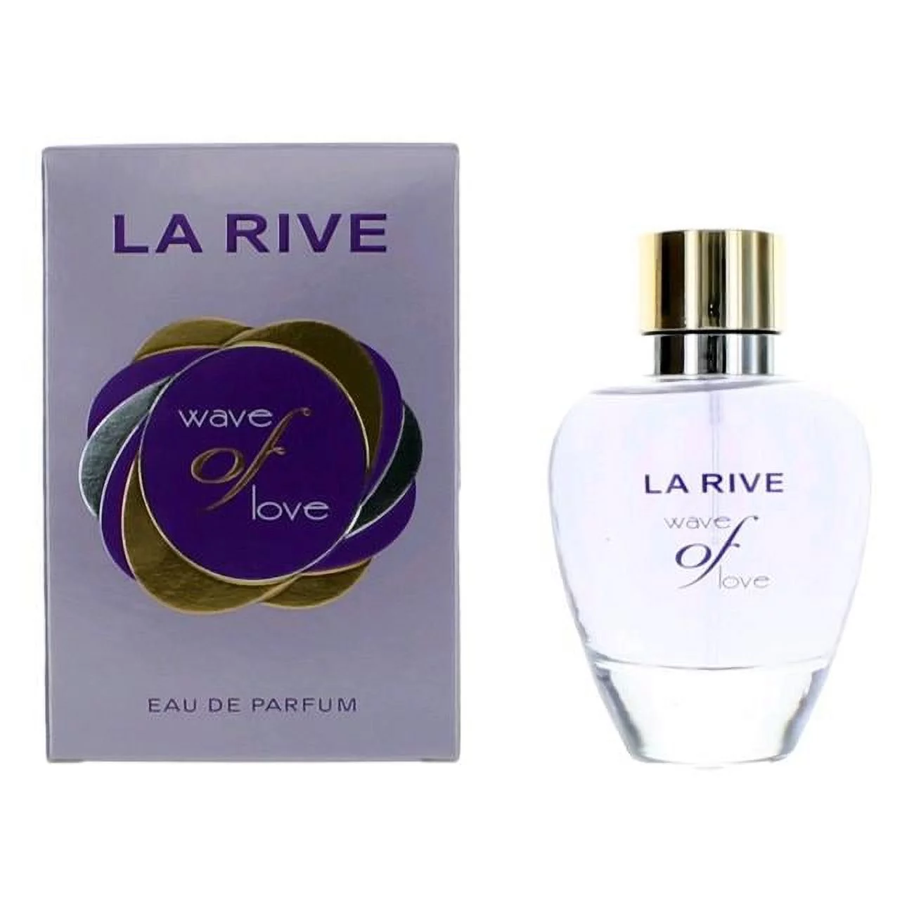 La Rive  3.4 oz Wave Of Love Eau De Parfum Spray for Women
