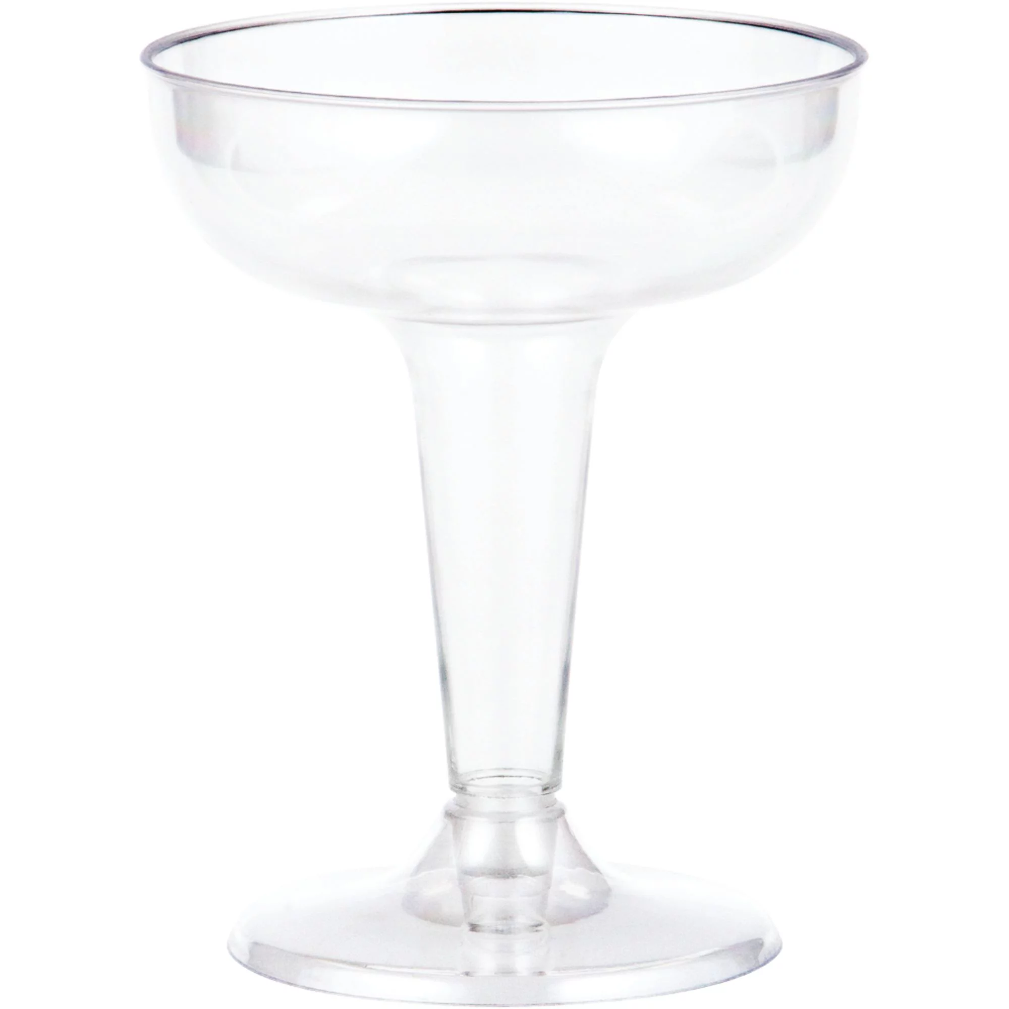 Party Central Club Pack of 54 Clear Classic Champagne Coupes 4 oz.