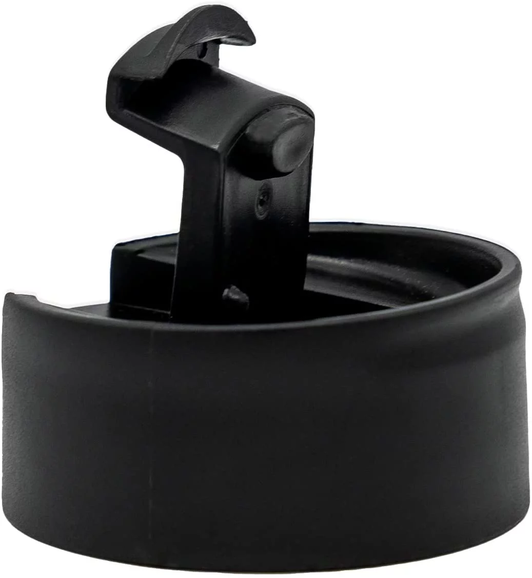 Vacuum Insulated Bottle with 3 Lids - Stainless Steel Thermally Insulated Flask - 21 Fl Oz - White - by Polerce