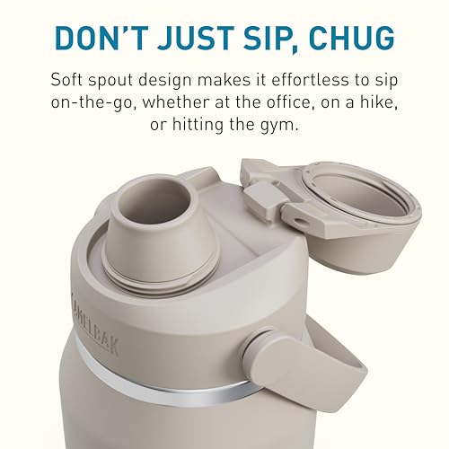 CamelBak Thrive Chug Insulated Stainless Steel Water Bottle Sky Blue, 32oz