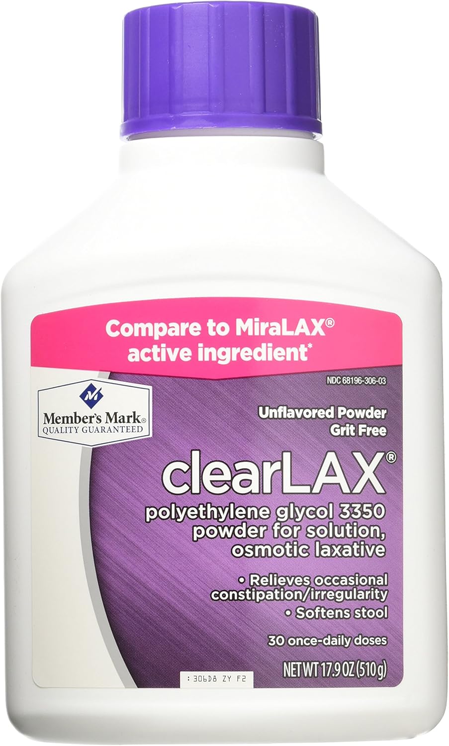 Member's Mark ClearLAX (17.9 Ounce, 3 Pack)