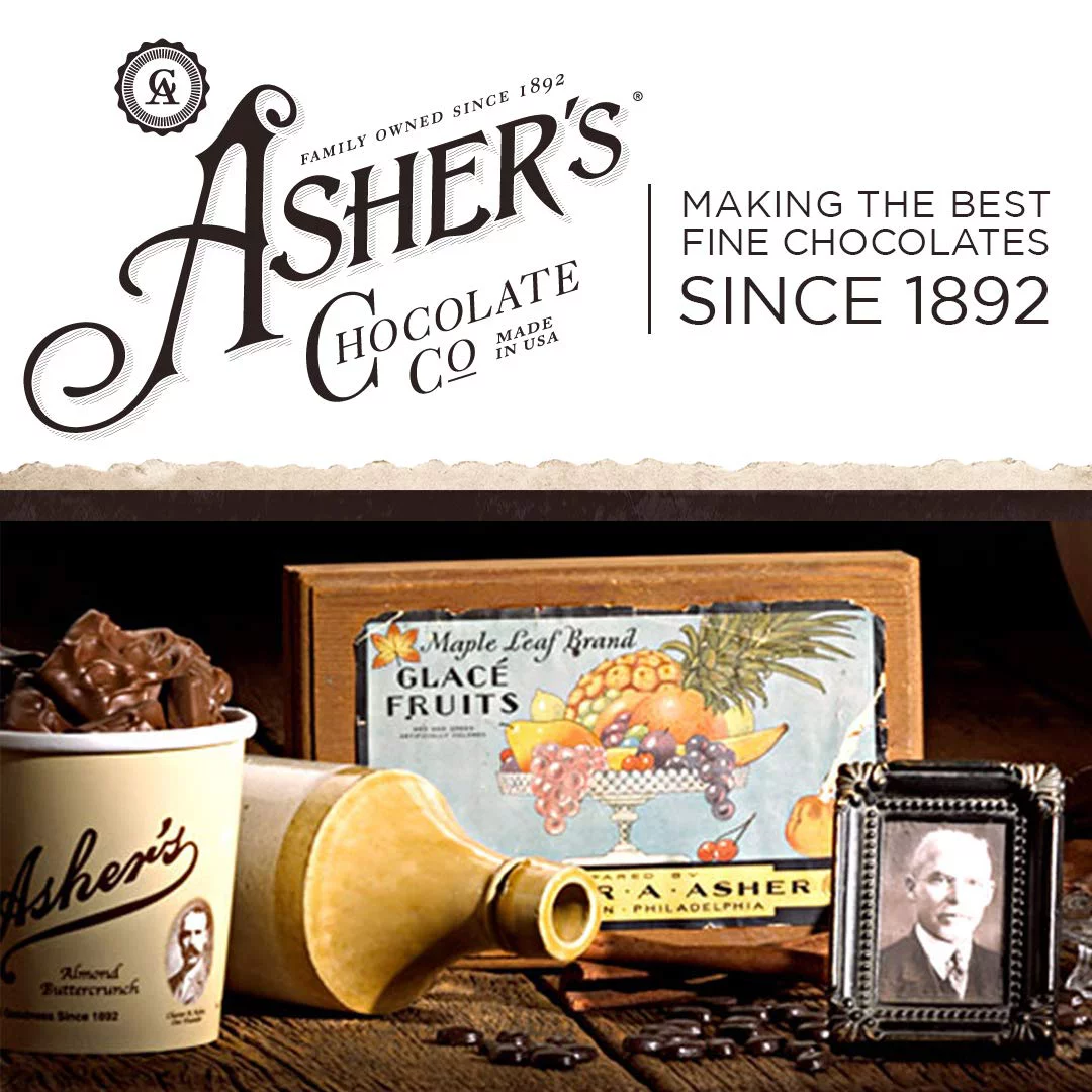 Asher's Chocolate, Gourmet Chocolate Covered Graham Crackers, Small Batches of Kosher Chocolate, Family Owned Since 1892 (18 Count, Milk Chocolate)