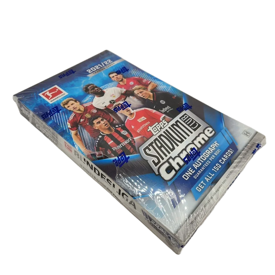 2021-22 Topps Bundesliga Stadium Club Chrome Soccer Hobby Box