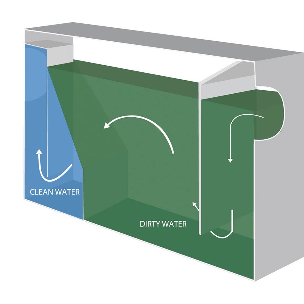 BK Resources Carbon Steel Grease Traps 30 lbs. BK-GT-30