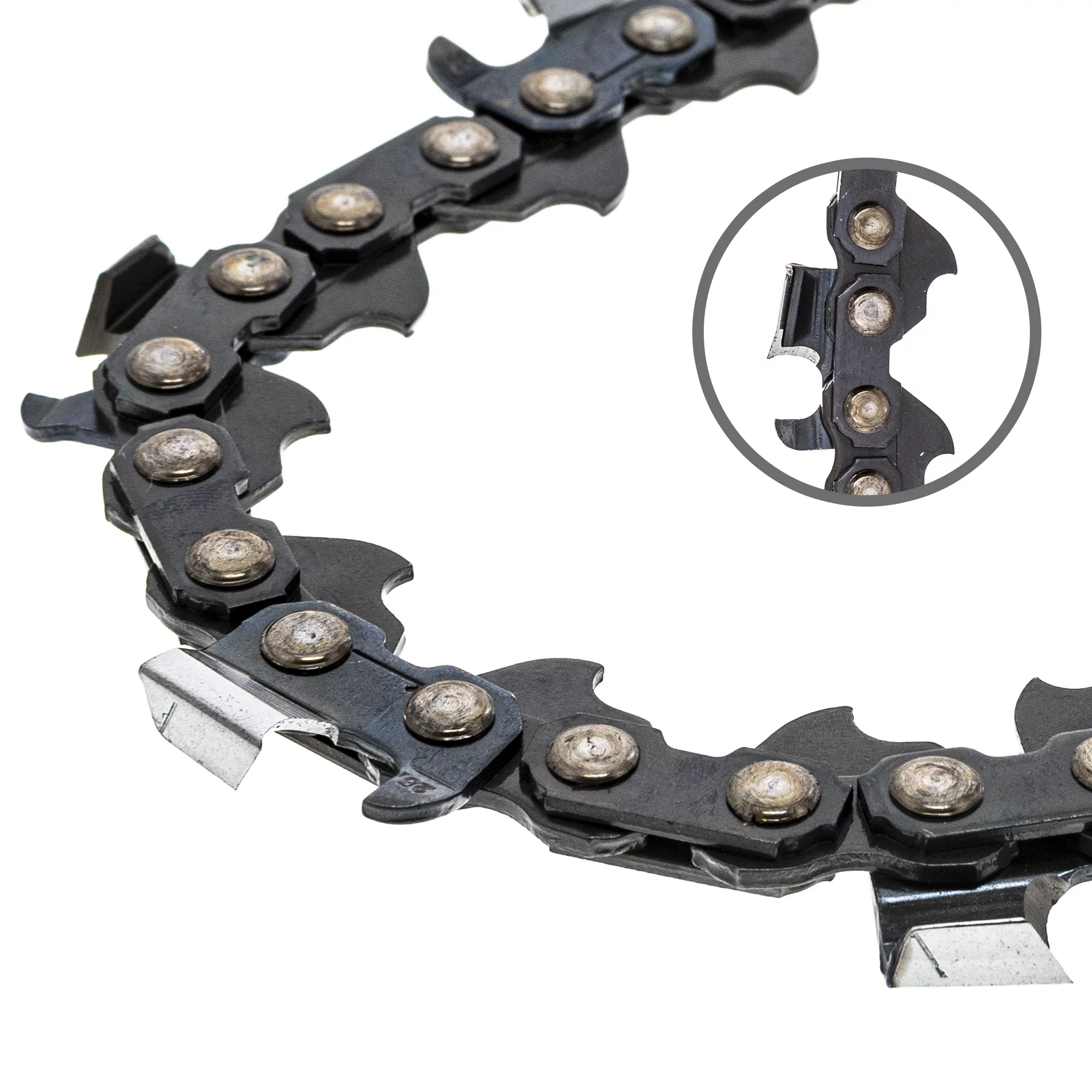 Full Chisel Chainsaw Chain 14 inch .050 3/8 52DL Husqvarna Ryobi RY3714 2 Pack 810-CCC2273H