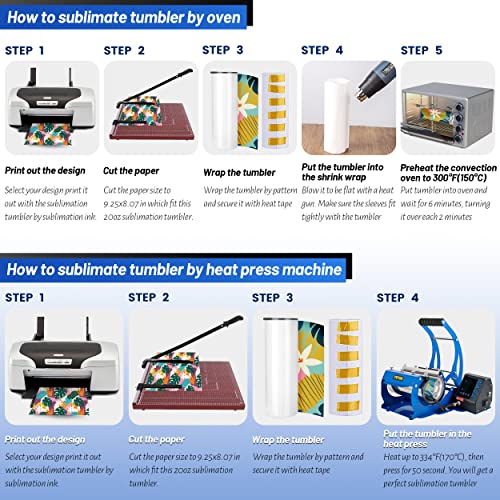 Joyclub Sublimation Tumblers Blanks 20 oz 10 Pack Skinny Straight Tumblers Bulk Stainless Steel Insulated Sublimation Cups with Lid and Straw, Gift Box