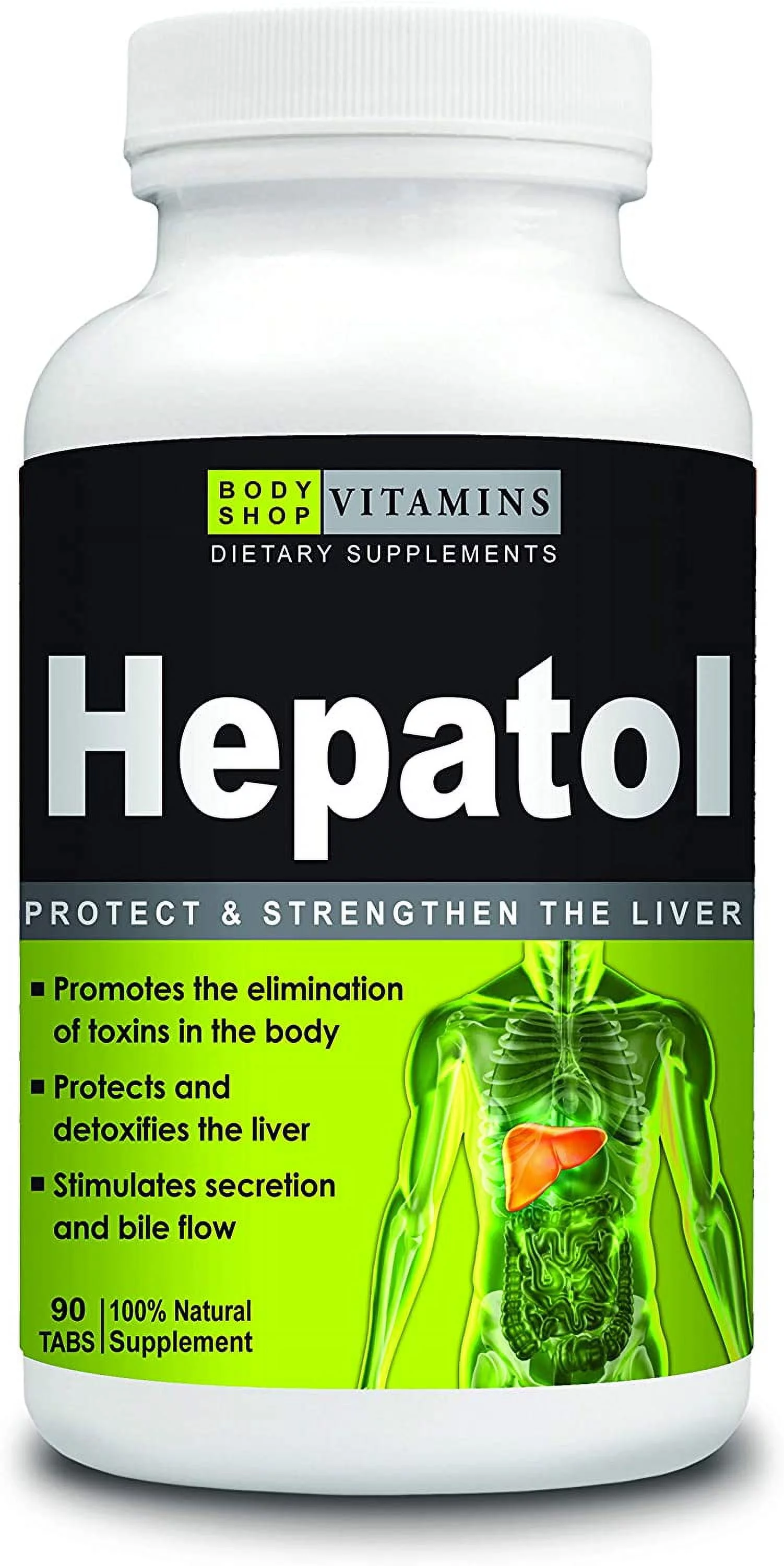 Hepatol - 90 Tablets - Male Health 100% Natural - Dietary Supplement