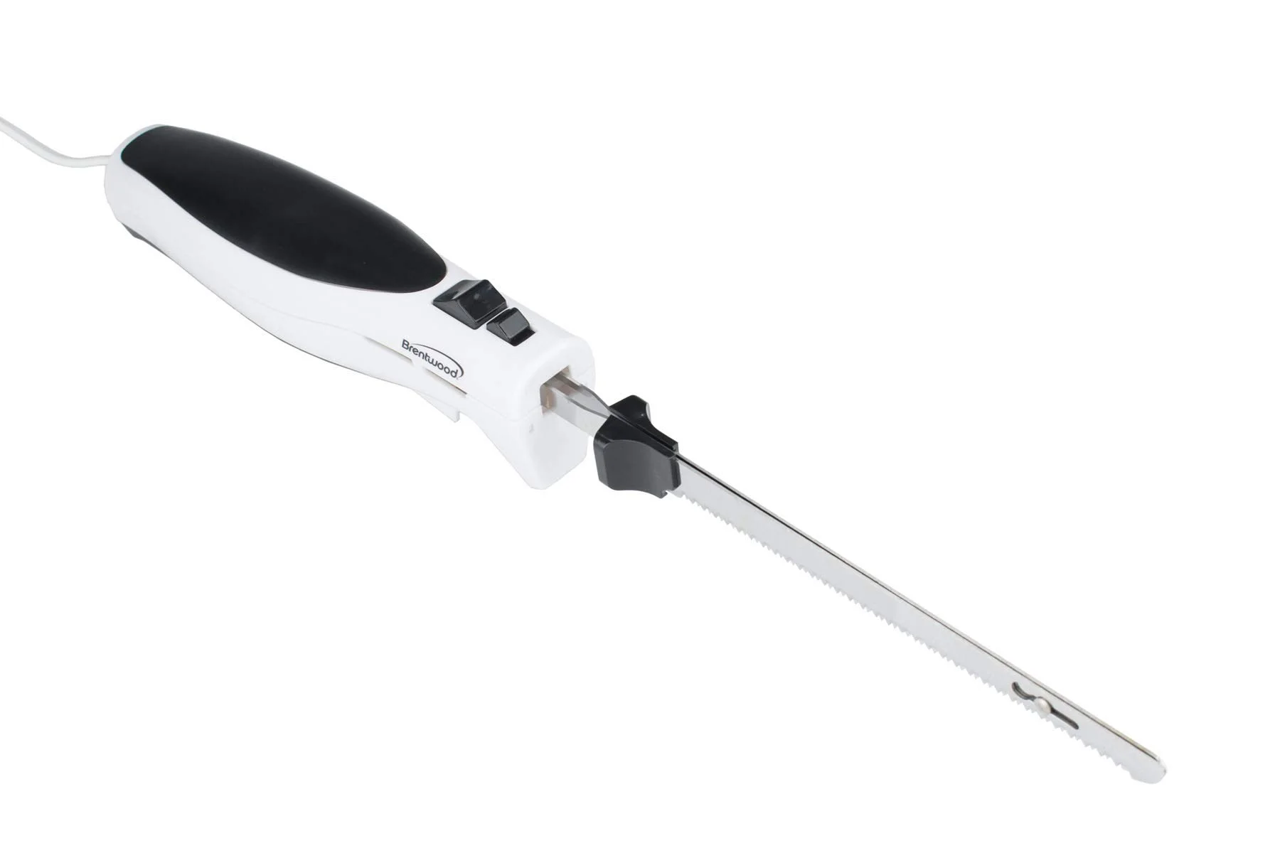 Brentwood Appliances 7in. Electric Carving Knife - White