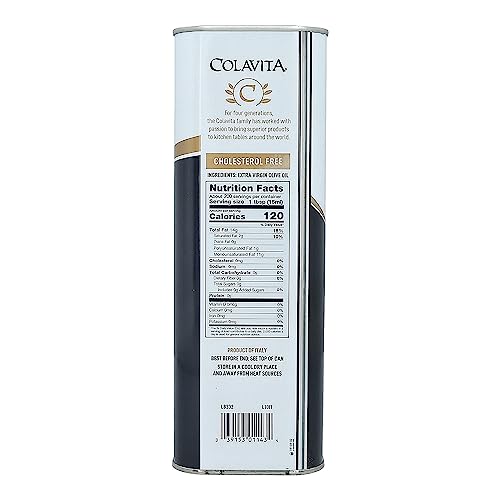 Colavita Premium Italian Extra Virgin Olive Oil Tin, 101.4 fl. oz. Tin