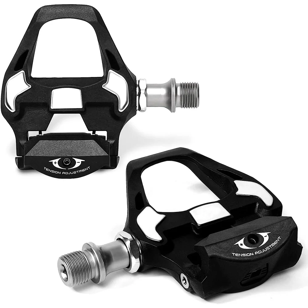 BUCKLOS PD-R8000 Clipless Pedals SPD-SL System 9/16 inch Road Bike Sealed Bearings