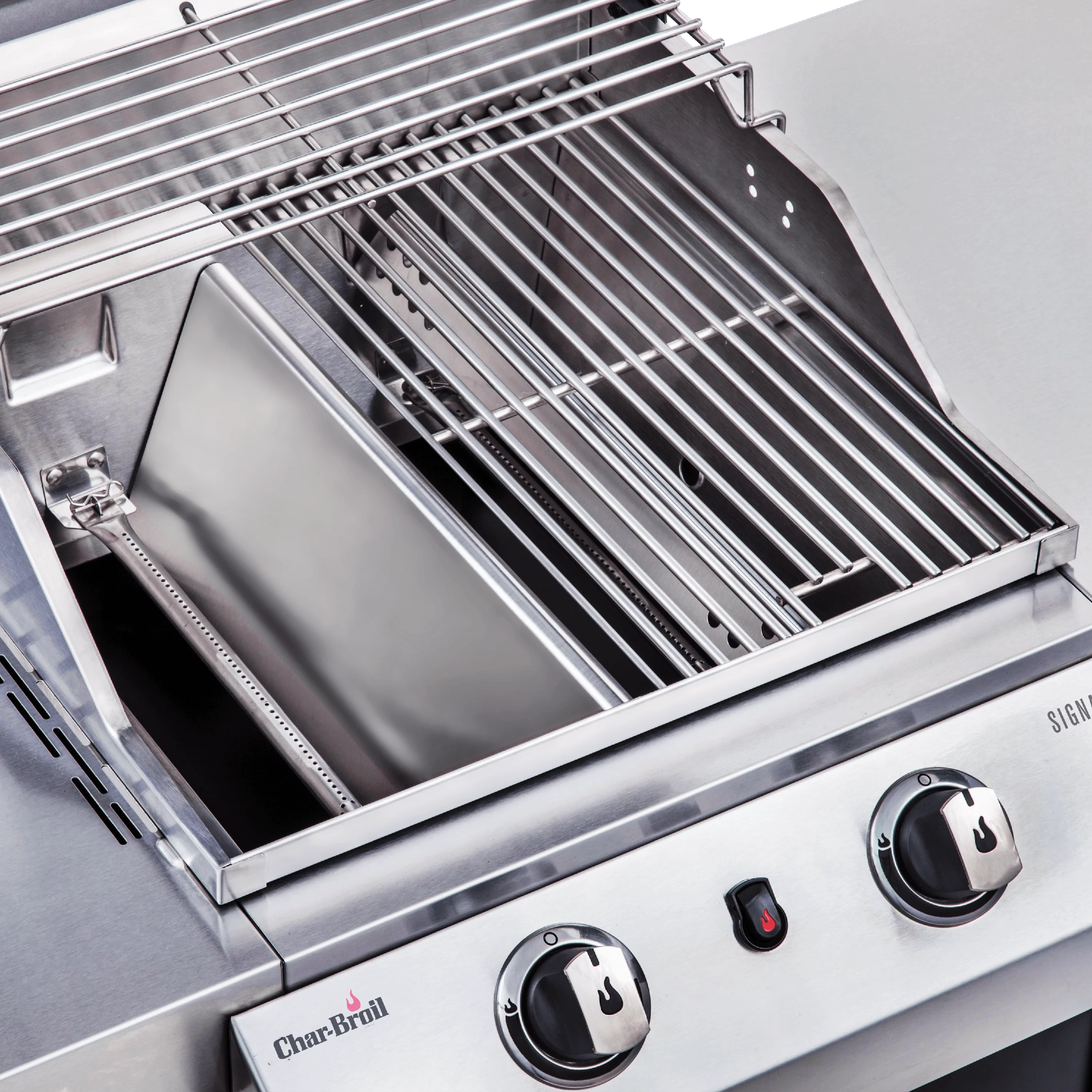 Char-Broil 2 Burner Silver and Black Natural Gas Gas Grill