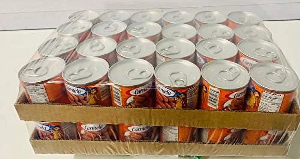 Salchichas Carmela Con Pique/chicken Sausage in Hot Spice 48 Count MASTER CARTON