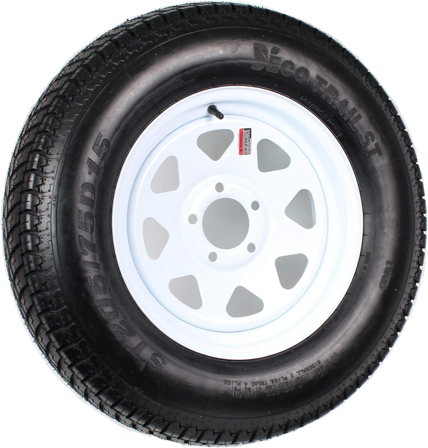 205/75D15 LRC 6 PR Bias Trailer Tire on 15