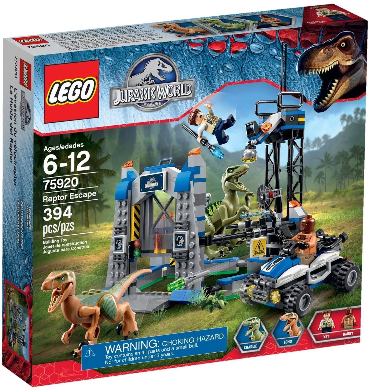 LEGO Jurassic World Raptor Escape Set 75920