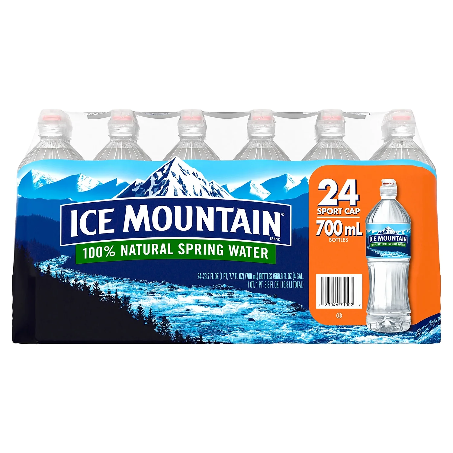 Ice Mountain Water 23.7 Oz. 24/Carton 12087164