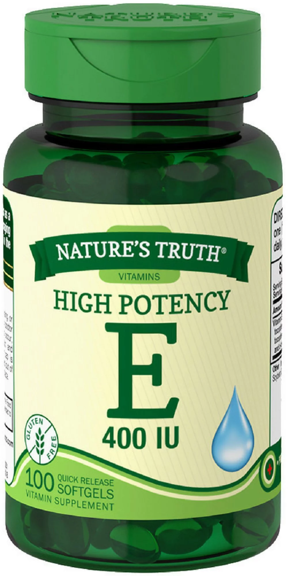 Nature's Truth Vitamin E 400 Complex with Natural D-alpha 100 ea (Pack of 2)