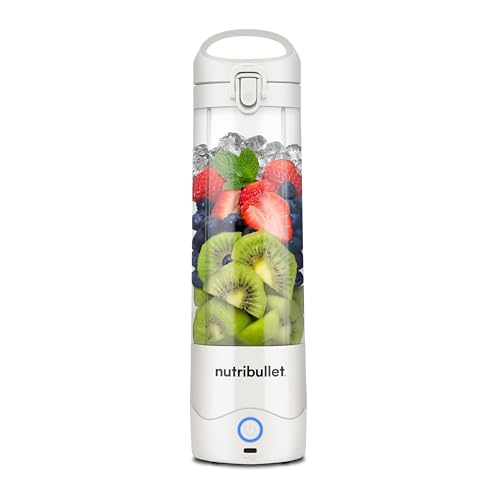 nutribullet Portable Blender, Cordless, 20oz Vessel, Personal Blender, USB-C Rechargeable, Black, NBPB50100K