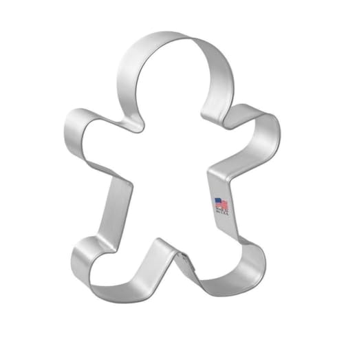 1 Dozen/12 Count Gingerbread Boy Men 4 Inch Cookie Cutters from The Cookie Cutter Shop – Tin Plated Steel Cookie Cutters