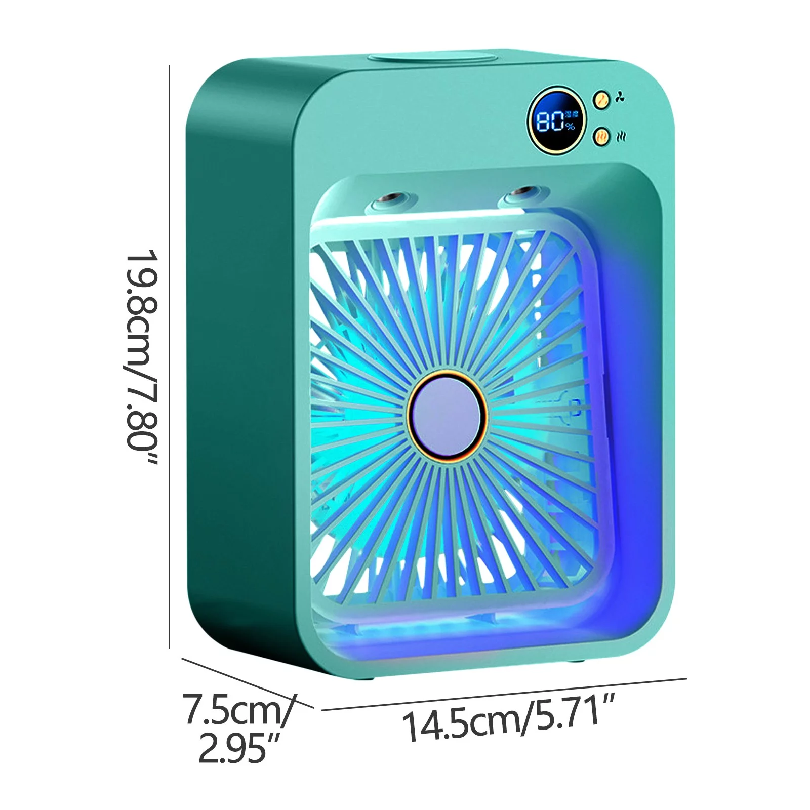 Back to School Savings! Feltree USB Mini Cooler Purification and Humidification Refrigeration Fan