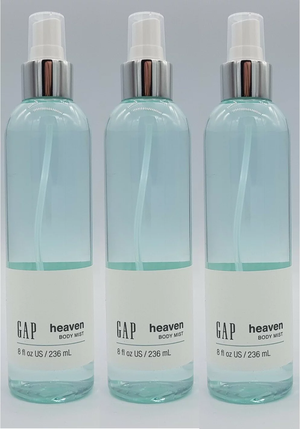 Gap Heaven Fragrance Spray Body Mist 8 FL Oz (3 PACK)