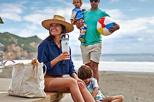 Stanley IceFlow Flip Straw Tumbler with Handle 30 oz | Twist On Lid and Flip Up Straw | Leak Resistant Water Bottle | Insulated Stainless Steel |BPA-Free | Lilac