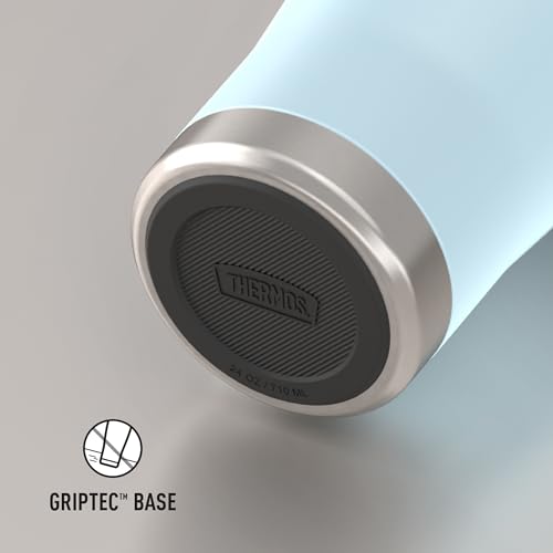 THERMOS ICON SERIES, Stainless Steel Cold Tumbler with Slide Lock, 24 Ounce, Sandstone