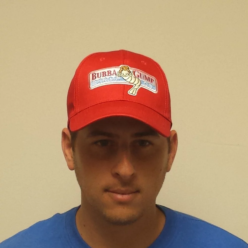 Bubba Gump Shrimp Adult Baseball Cap Company Running Jog Hat Forrest Costume