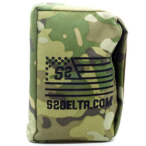 Tactical Rear Squeeze Bag, Shooting Rest, Rifle Rest, Long Range Shooting Rest, PRS Precision, Medium Barricade Bag, S2Delta