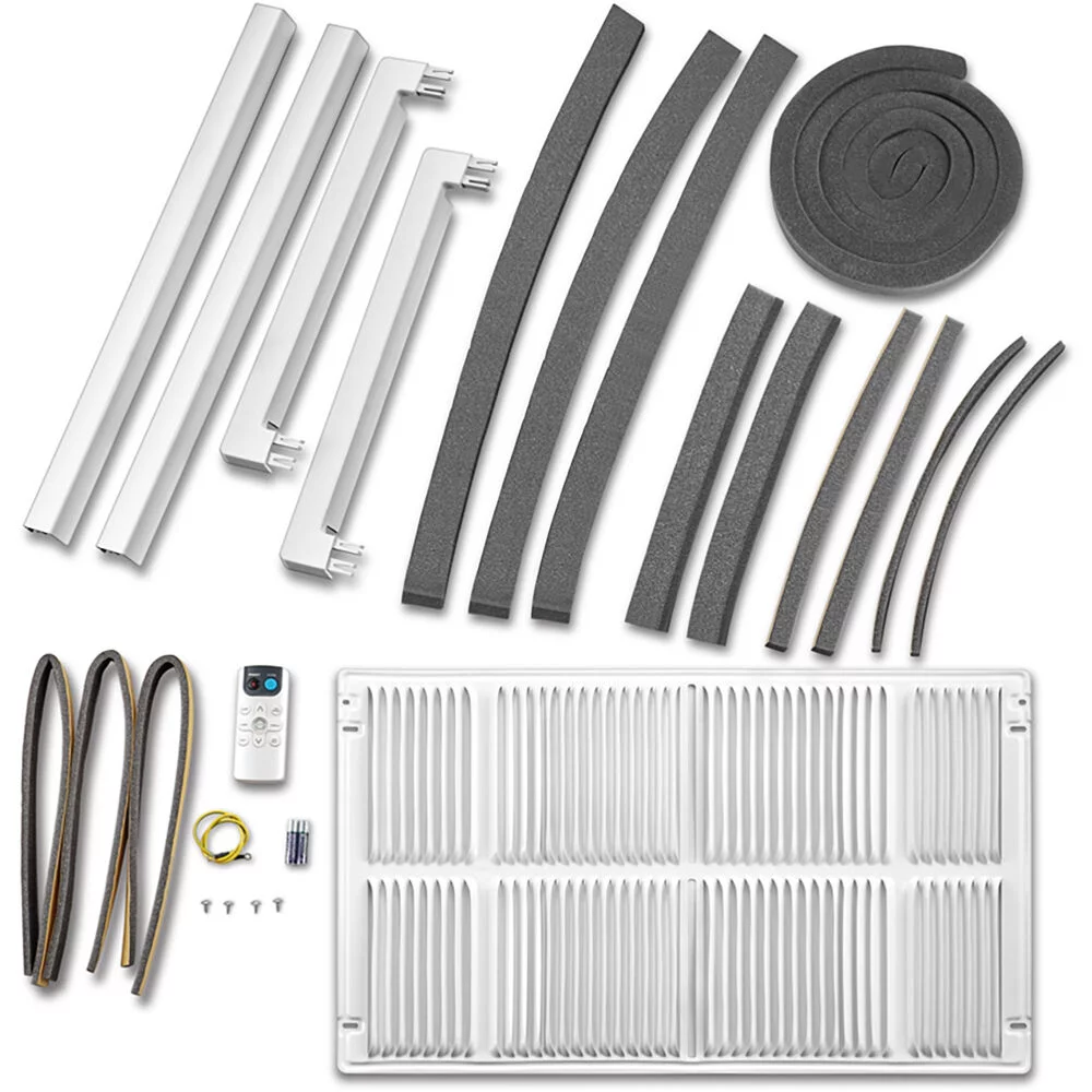 Emerson Quiet Kool 12,000 BTU 230-Volt Through-the-Wall Air Conditioner with Heater, White