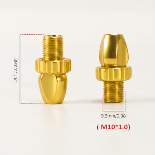 2Pcs 10mm Brake Levers Adjuster Screw Adjusting Screw Fasteners Bolts Mountain Bikes Brake Handle Levers Adjuster Bikes Part Bikes Part