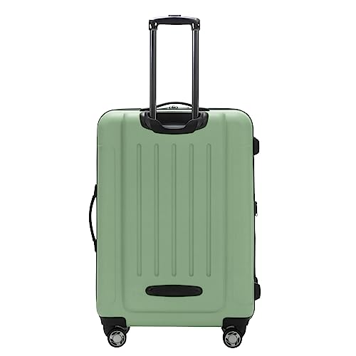 Kenneth Cole REACTION Renegade Luggage Expandable 8-Wheel Spinner Lightweight Hardside Suitcase, Navy Blue, 20-Inch Carry On
