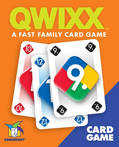 Gamewright Qwixx - A Fast Family Dice Game Multi-colored, 5