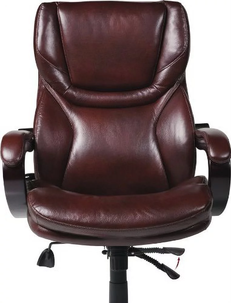Serta Bonded Leather Big & Tall Executive Chair, Brown