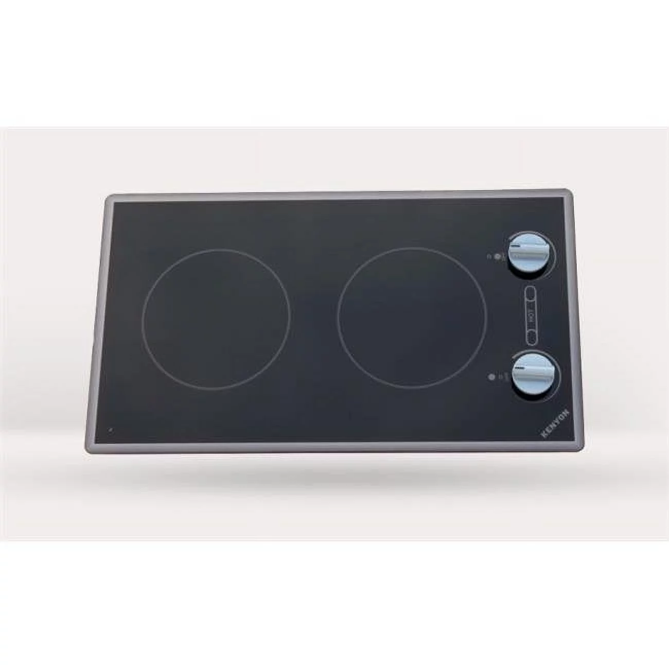 Kenyon B41710 Cortez 2-burner Cooktop, black with analog control - two 6 .5 inch 120V UL