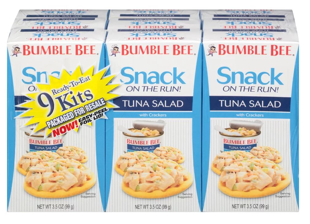 Bumble Bee Tuna Salad Snack on the Run, 9 pk./3.5 oz.
