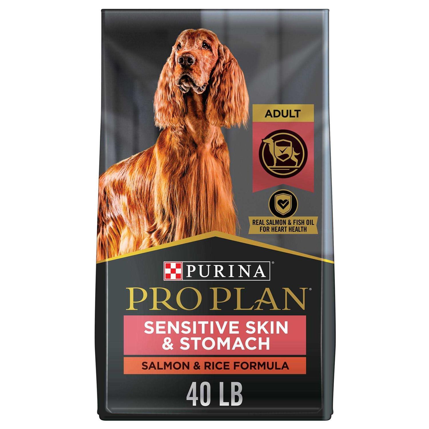 Purina Pro Plan Sensitive Skin & Stomach Salmon & Rice Formula Dry Dog Food - Pet Supplies online store