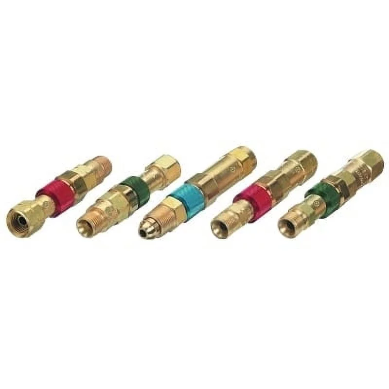 Quick Connect Components, Male Plug, Brass, Oxygen/Inert Gas | Bundle of 5 Each