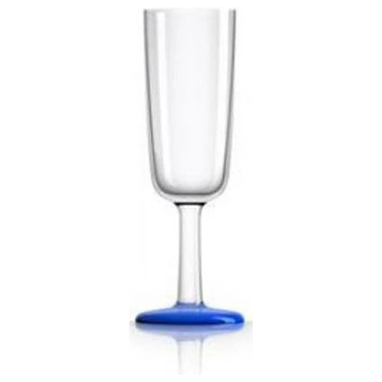 MARC NEWSON  Flute Glass - Klein Blue Nonslip Base - Pack of 4