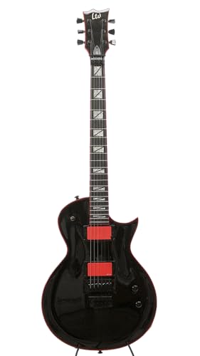 ESP LTD GH-600 Signature Series Gary Holt Electric Guitar with Case, Black
