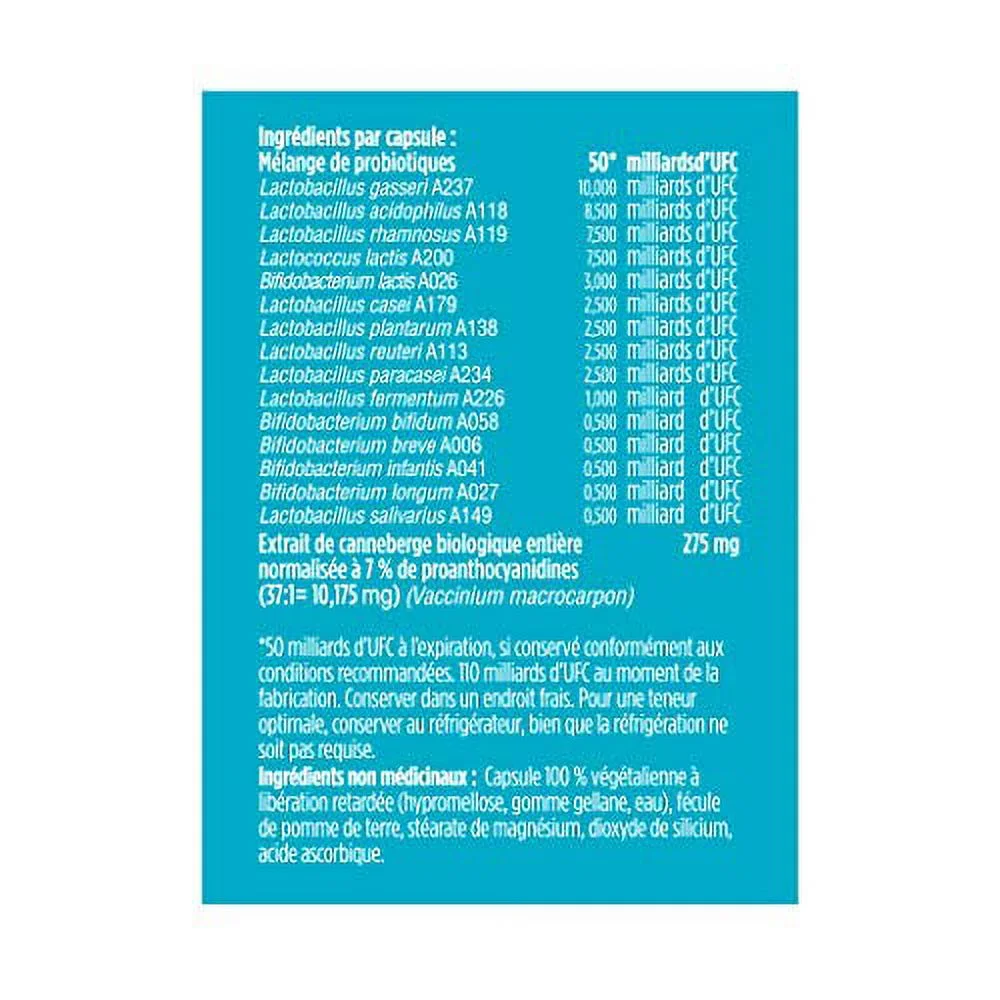 GENUINE HEALTH UTI Women's Advanced Gut Health Probiotic, 30 CT