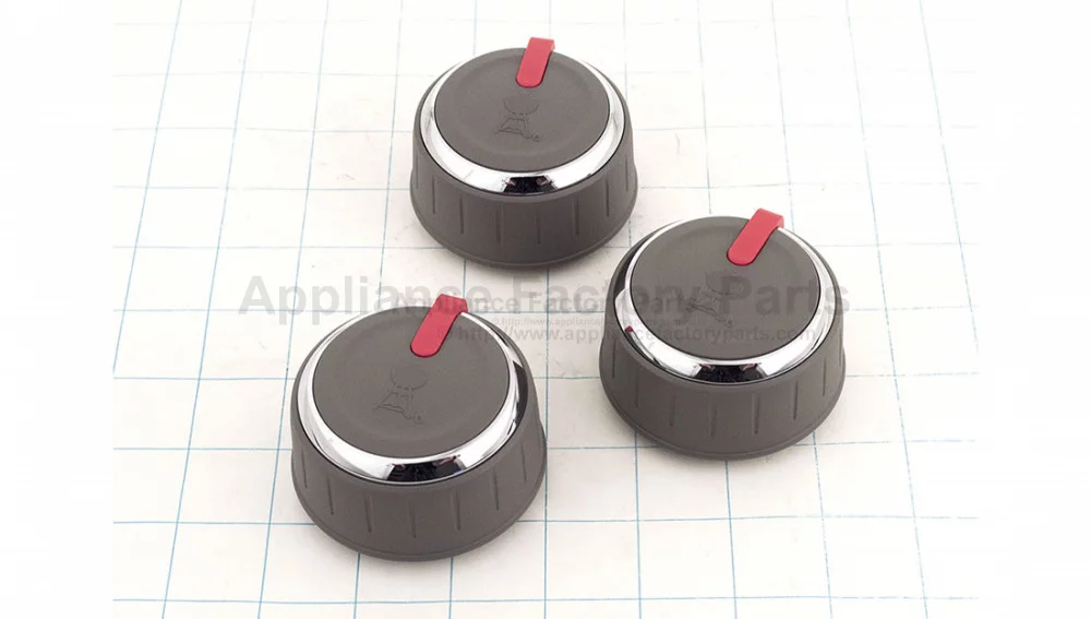 Weber KNOB KIT SET OF 3 C1 GEN 17 66047