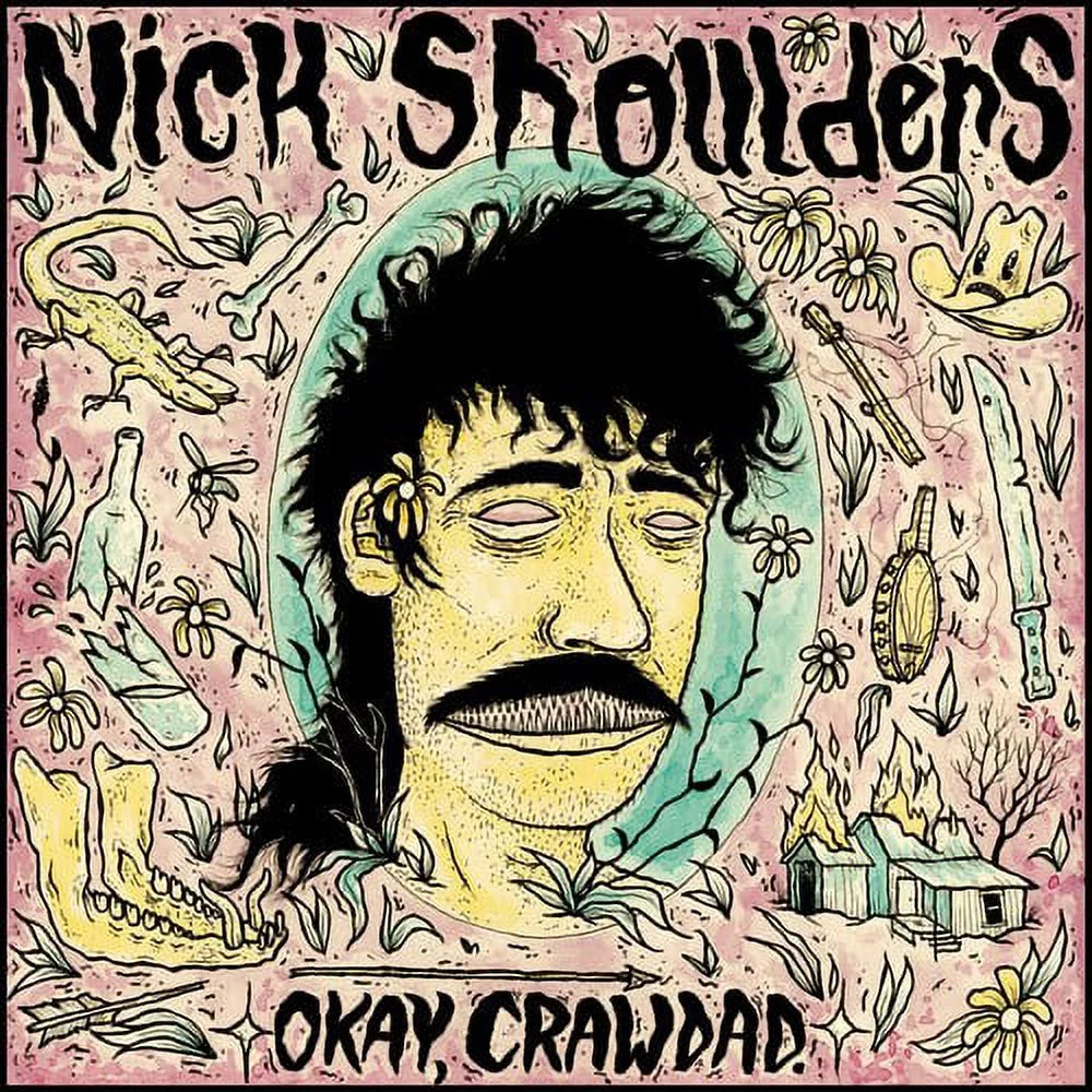 Nick Shoulders - Okay Crawdad. (Chartreuse Green Swirl) - Vinyl