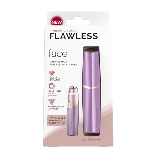 Finishing Touch Flawless Women's Painless Hair Remover, Newest Model (White)