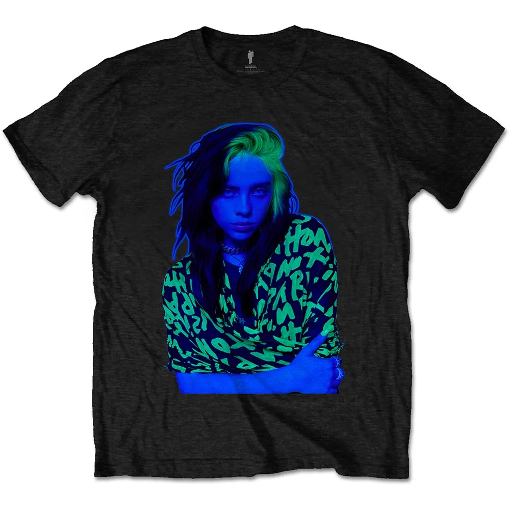 BILLIE EILISH UNISEX TEE: PRESS PHOTO (XX-Large)