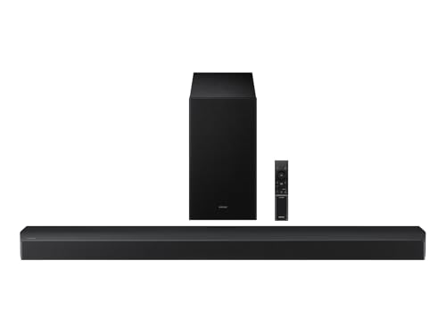 Samsung B-Series Soundbar HW-B630F 3.1 ch DTS Virtual:X Soundbar with Subwoofer (2025 Model) One Remote Control, Voice Enhance Mode, Adaptive Sound